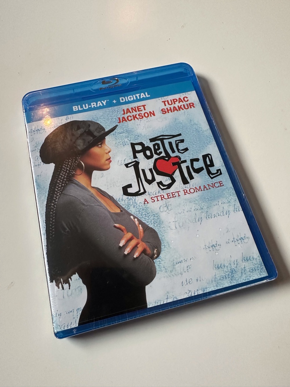 Poetic Justice (Blu-ray, 1993) Tupac Shakur Janet Jackson